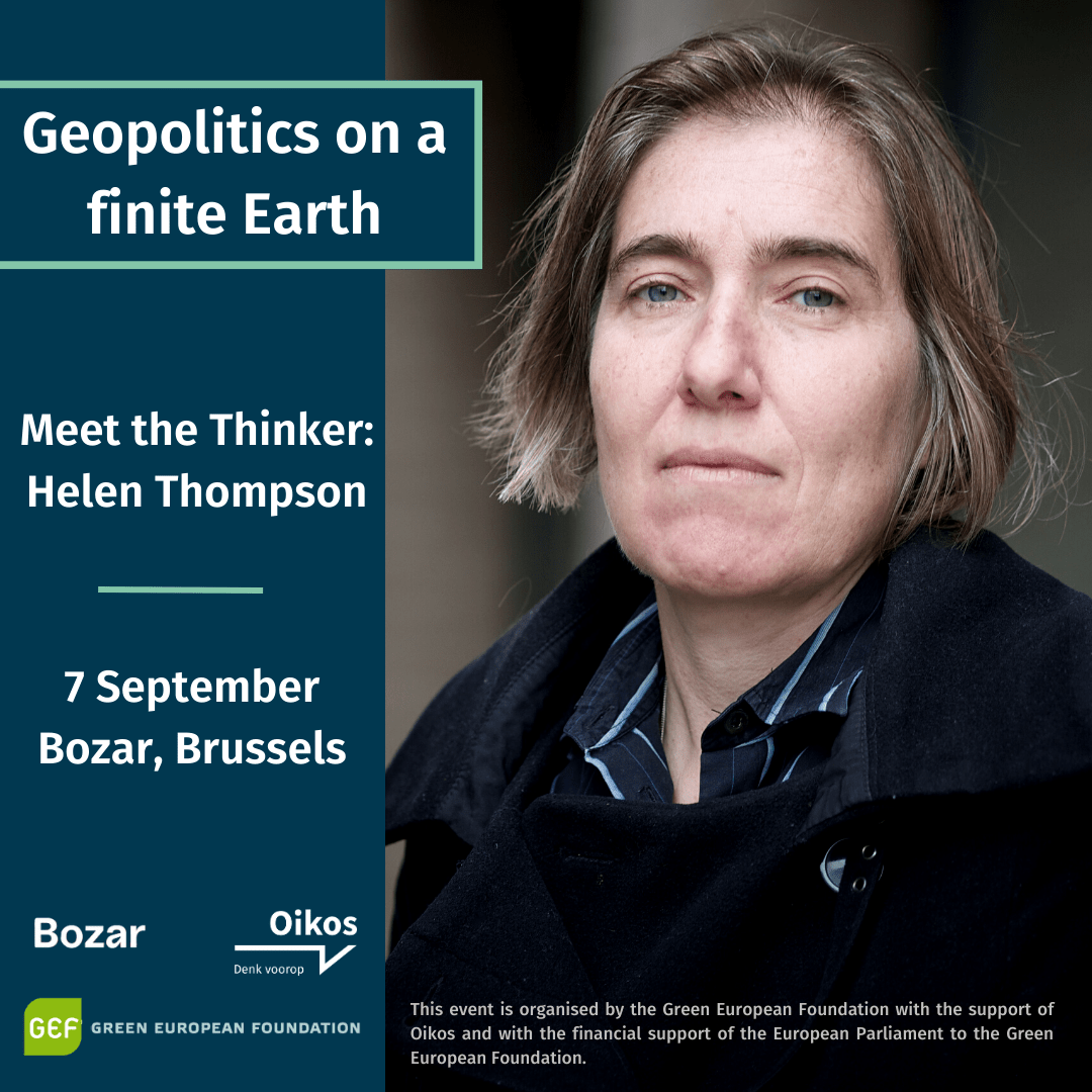 Lees meer over het artikel Meet the Thinker: Helen Thompson – Geopolitics on a finite Earth