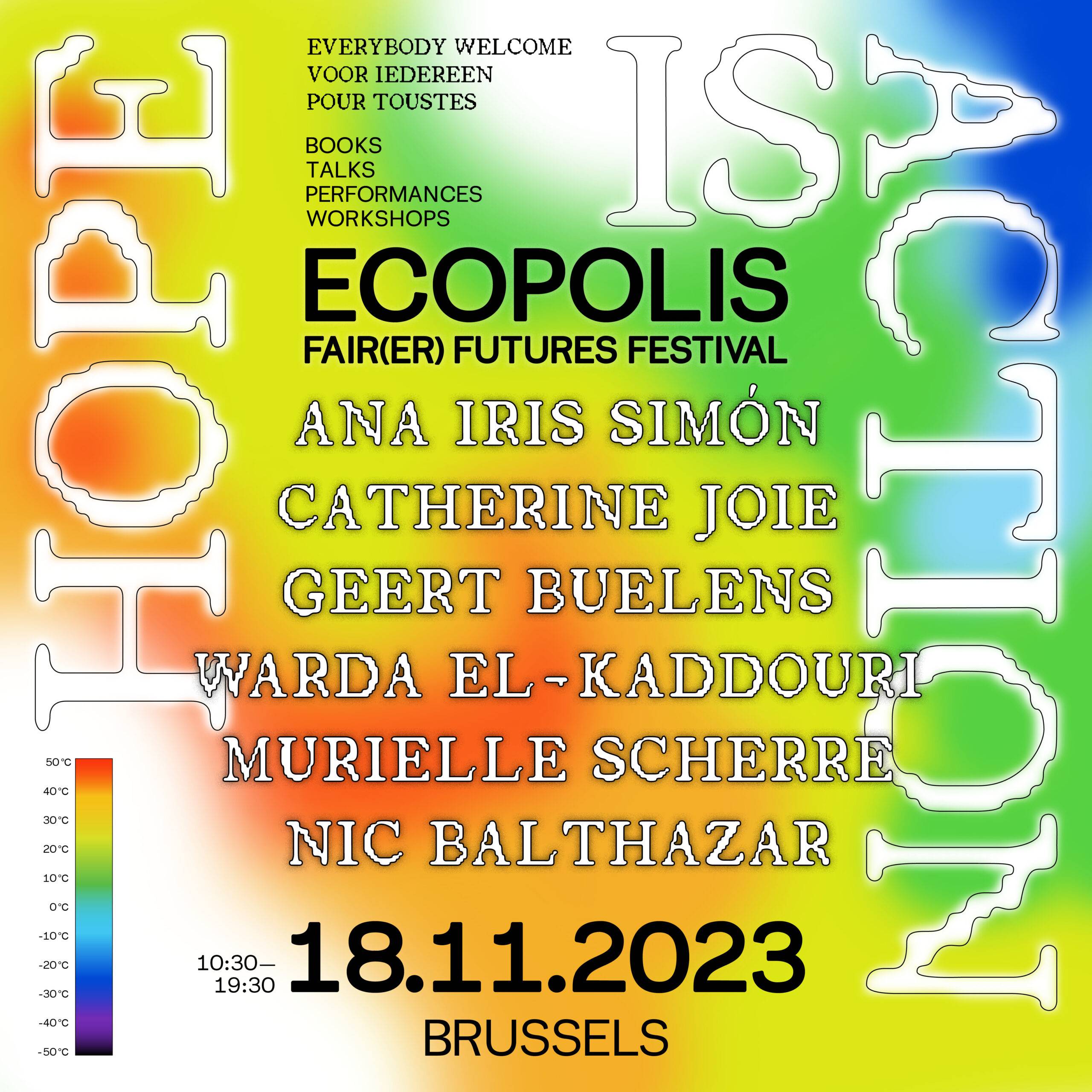 Lees meer over het artikel Ecopolis: Hope Is Action – Brussel 18/11